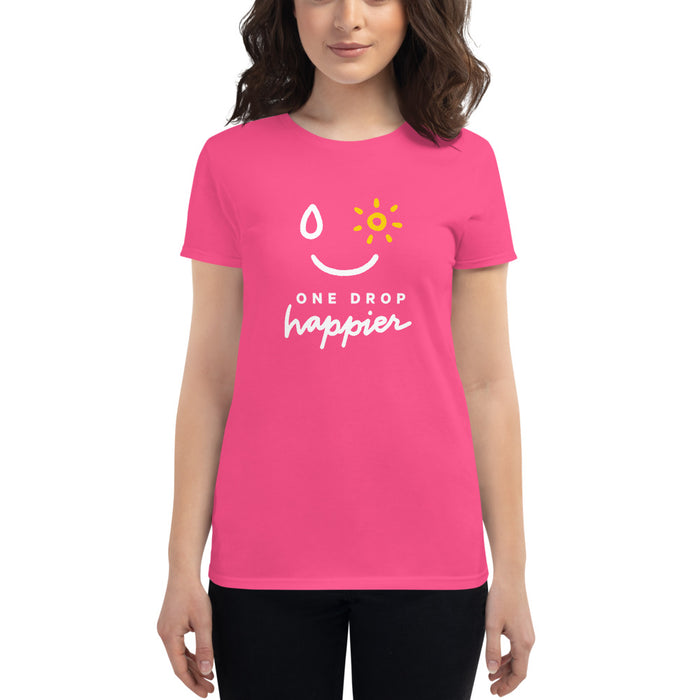 One Drop Happier Women's short sleeve t-shirt