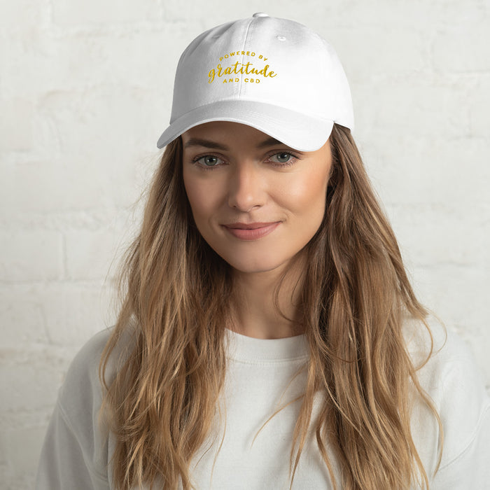 Powered By Gratitude and CBD Hat