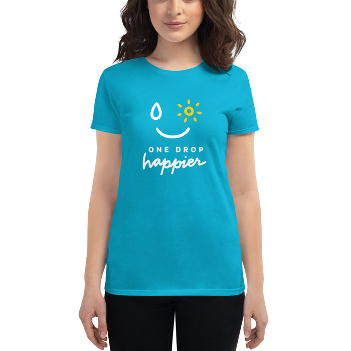 One Drop Happier Women's short sleeve t-shirt