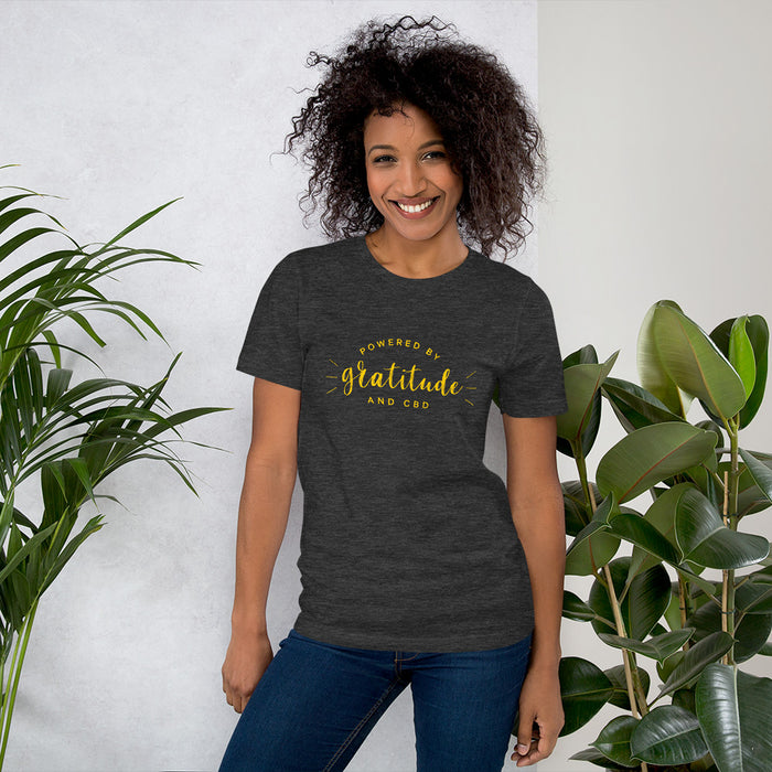 Powered By Gratitude And CBD T-Shirt